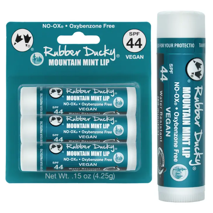 Rubber Ducky Mountain Mint Lip Balm SPF 44, 3pk ARY Luxury Events